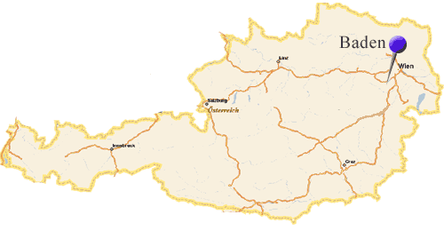 So finden Sie uns in Baden